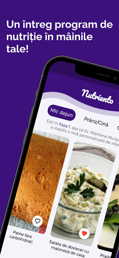 Android application Nutriento screenshort