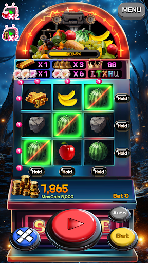 Heart-racey Fruits Golden Slot Screen 3