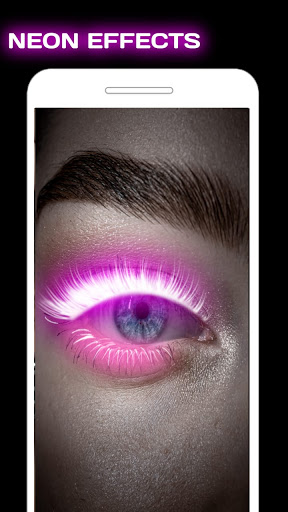 Android application Eyelashes Photo Editor - Eyela screenshort