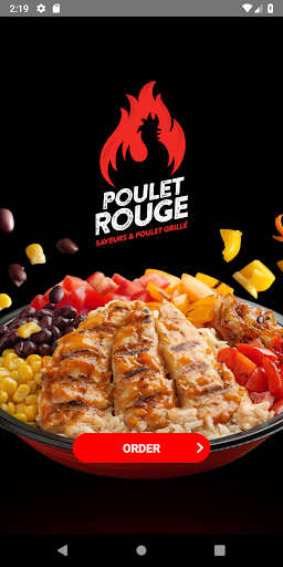 Android application Poulet Rouge screenshort