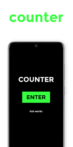 Android application COUNTER screenshort