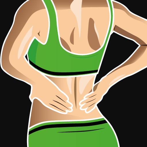 Straight Posture－Back exercise  Icon