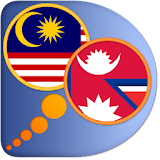 Malay Nepali dictionary icon
