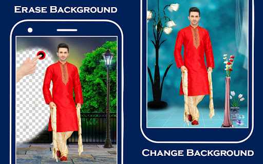 Men sherwani suit photo editor Screen 2