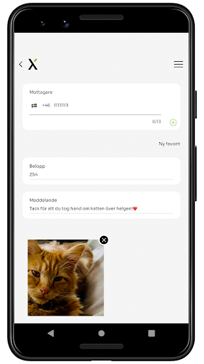 Android application Kix screenshort