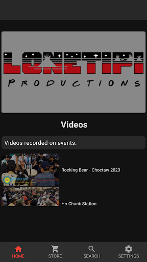 Lone Tipi Productions Screen 3