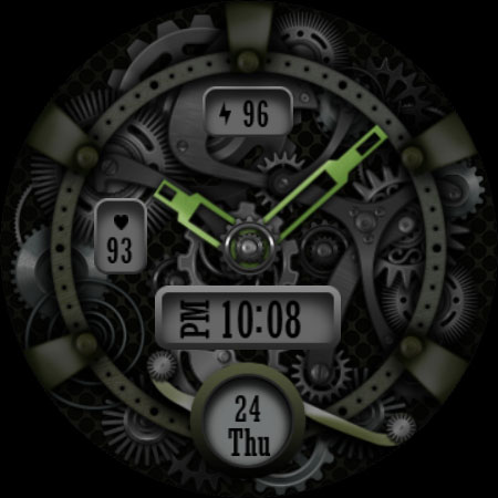 W-Design WOS076 - Watch Face Screen 3
