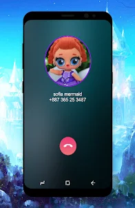 fake call from sofia mermaid