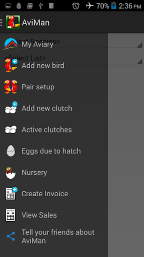 AviMan: Aviary Management App 3.1.6 screenshots 1