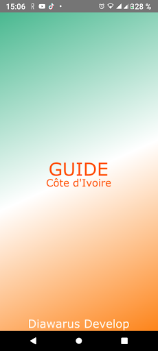 Android application Guide Côte d'Ivoire screenshort