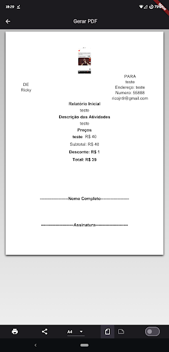 Orçamento Inteligente Screen 3