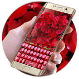 Rose petal keyboard icon