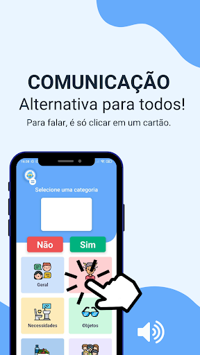 Android application LoriComunica screenshort