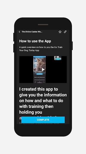 Go Train Your Dog Today Screen 2