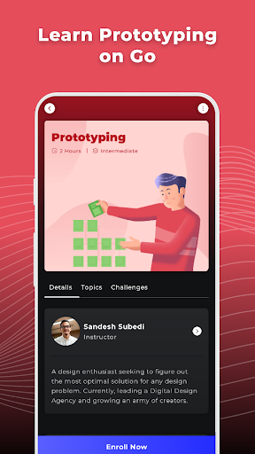 Screenshot of Learn Prototyping - ProApp