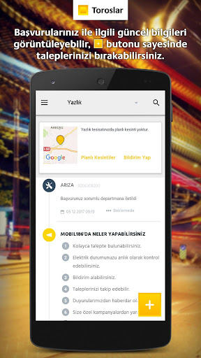Android application Toroslar 186 screenshort