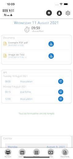 Workn Fit Screen 2