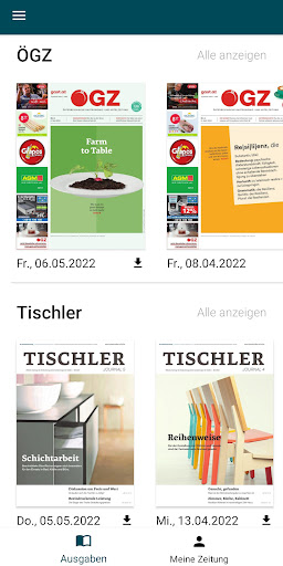 Wirtschaftsverlag ePaper Screen 2