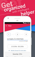screenshot of uPackinglist Packing checklist
