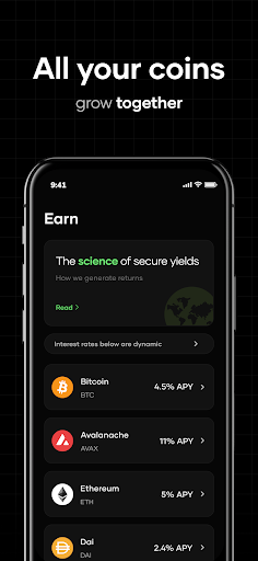 Flint: Earn Crypto, BTC, ETH Screen 2