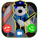 Cover Image of Télécharger scary piggy roblx fake video call & chat simulator 2.04.15 APK