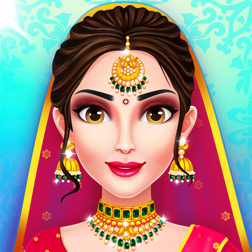 Indian wedding dressup logo