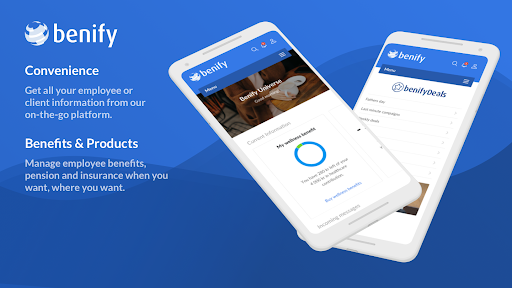 Android application Benify screenshort