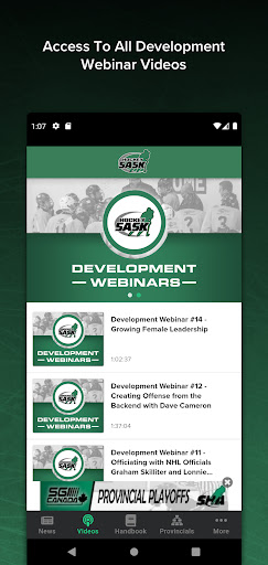 Hockey Sask Screen 3