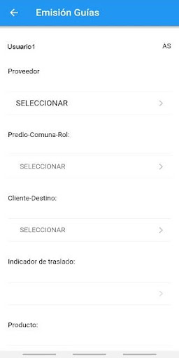 Guía de despacho electrónica f Screen 3