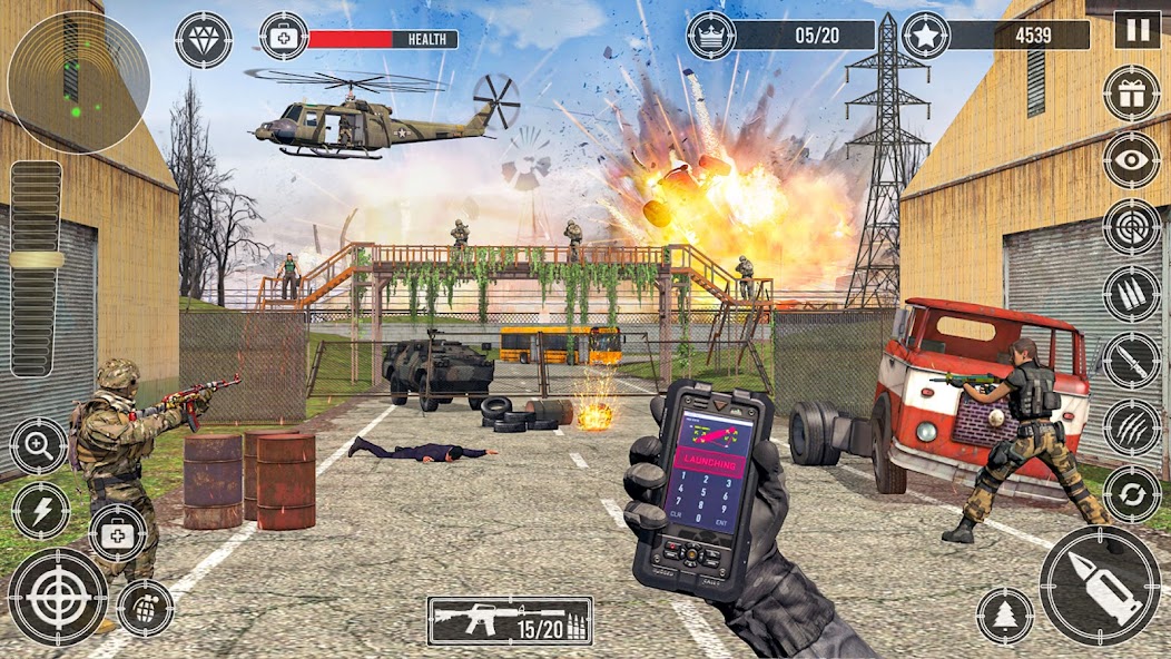 Military Commando Shooter 3D 2.8.9 APK + Mod (Unlimited money) untuk android