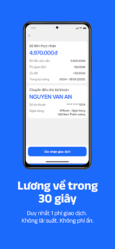 GIMO – Nhận lương sớm 24/7 Screenshot 3 - AppWisp.com