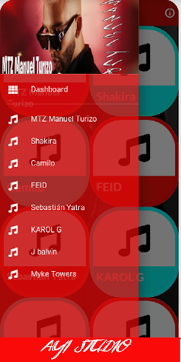 Android application MTZ Manuel Turizo La Bachata. screenshort