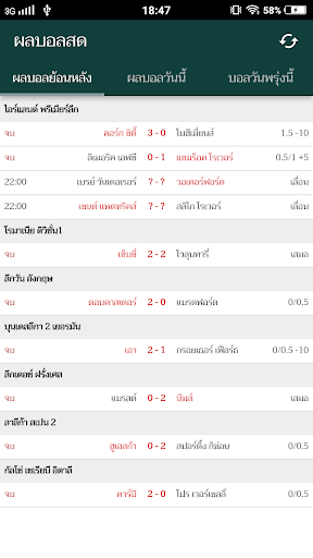 ผลบอลสด ราคาบอล ตารางบอล