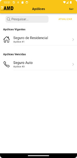 AMD Seguros Screen 2