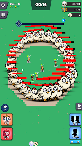 운빨 키우기  랜덤 디펜스