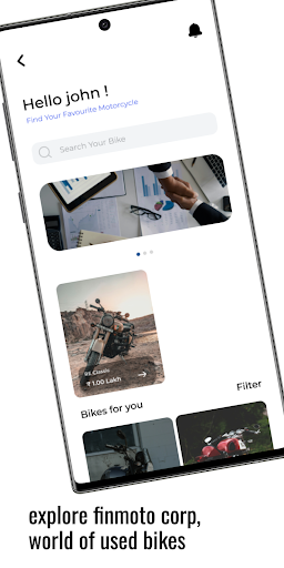 Android application Fin Moto Corp screenshort