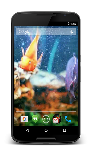 Aquarium 3D Video Wallpaper Screen 3