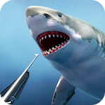 Cover Image of डाउनलोड शार्क हंटर भाला मछली पकड़ने का खेल 2.4 APK