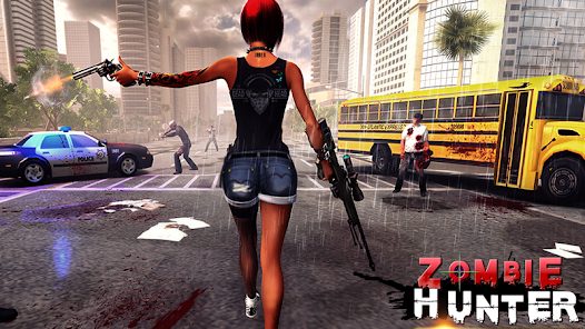 Zombie Hunter Sniper Shooter Mod APK 2.8 (Remove ads)(Unlimited money) Gallery 1