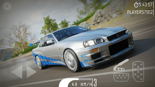 Android application Skyline GTR Simulator screenshort