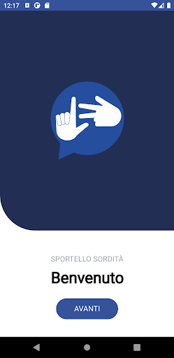 Android application Sportello Sordità screenshort