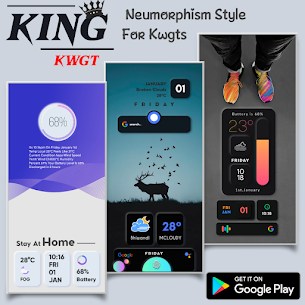 KinG KWGT v4.3.0 [Mod][Latest] 4