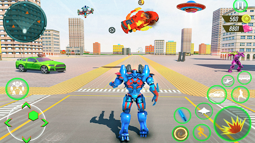 Bus Robot Car War - Robot Game  screenshots 1
