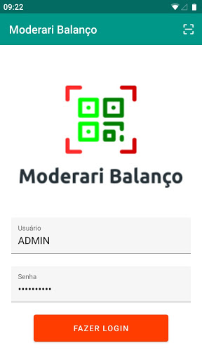 Android application Moderari Balanço screenshort
