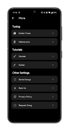Lyrical Chord - Lyrics & Chord Screen 3