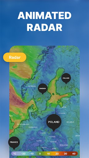 Weather Radar - Live Forecast Screen 3