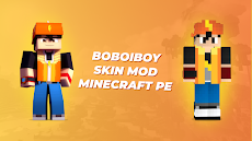 BoboiBoy Skin Mod Minecraft PEのおすすめ画像1