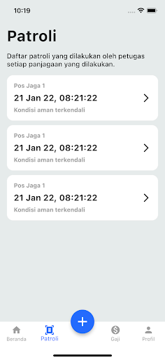 GDS Mobile App Screen 2