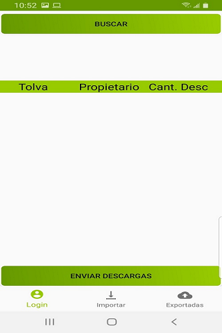 Android application AGDP EXPORT Celular screenshort