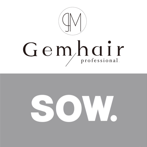 Gem hair×SOW.（ジェムヘアー×ソウ） 公式アプリ logo